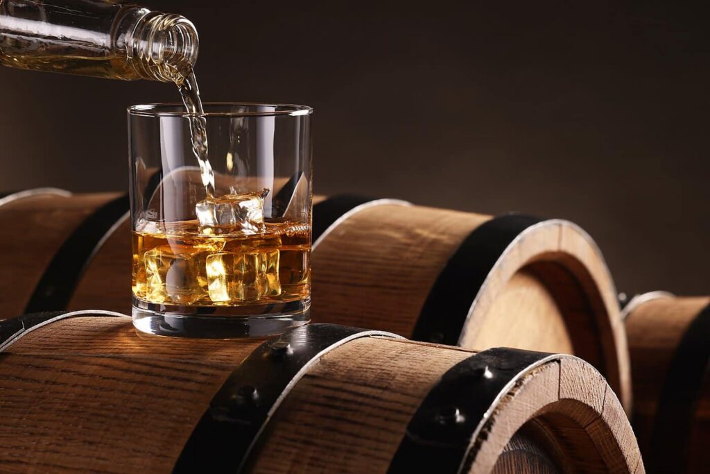 Distillery whiskey